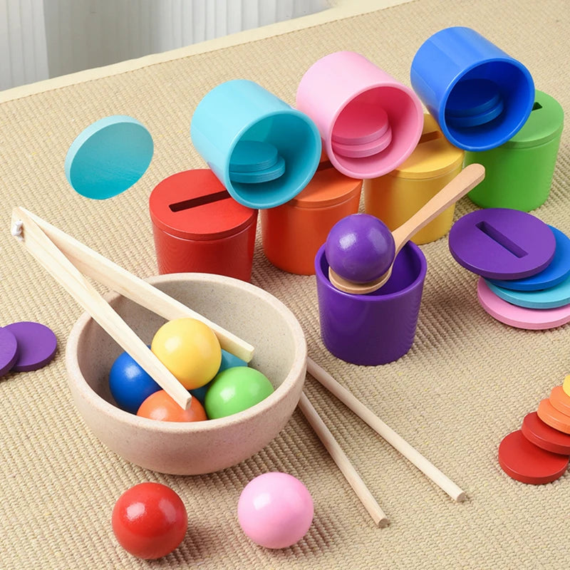 Jeux de tri éducatif Montessori